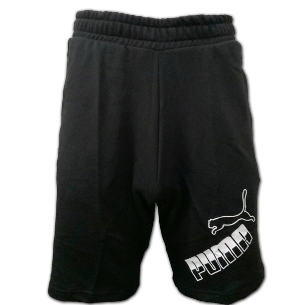 NWT PUMA SPORTS MEN'S BLACK PULL ON SUPER SOFT SHORTS SIZE S